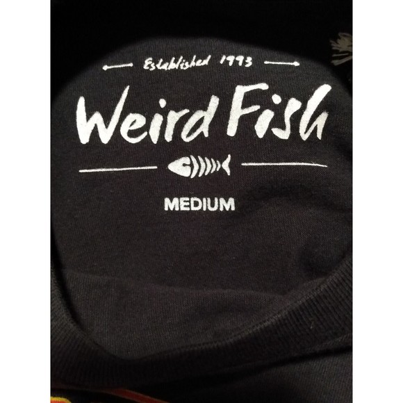 Weird Fish Six Pack Beer Can Artist Wear The Weekend Navy Novelty T Shirt M - Picture 8 of 10